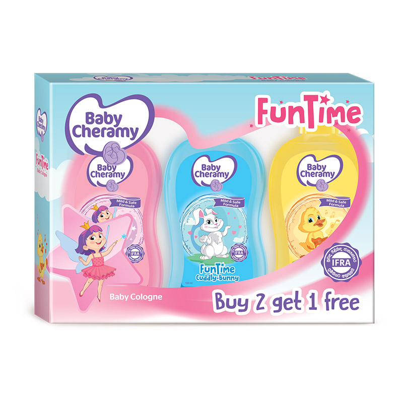 Baby Cheramy Funtime Cologne Buy 2 Get 1 Free