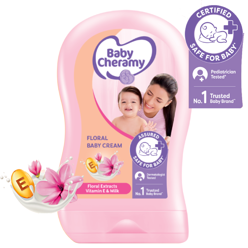Floral Cream (1) Baby Cheramy Floral Cream 200ML - Image 1