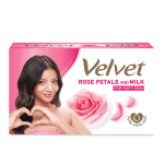 Velvet Soap Rose Petals & Milk 95G