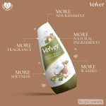 Velvet Body Wash Naturals Coco Milk & Shea Butter 250ML - Image 3