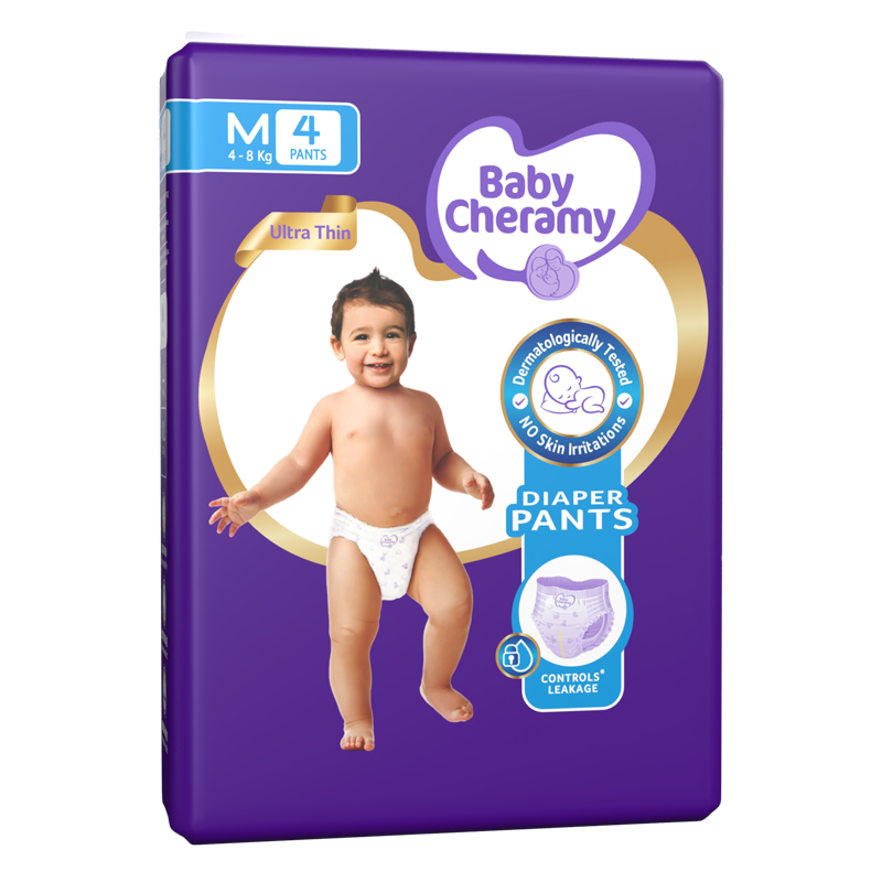 BC-Pants-4-M Baby Cheramy Pull Ups - Medium 4S - Image 1