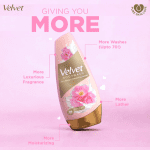 Velvet Body Wash  Rose & Cherry Blossom 250ML - Image 4