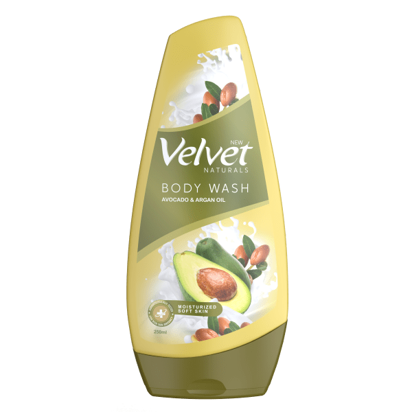 Velvet Body Wash Naturals Avocado & Argon Oil 250ML