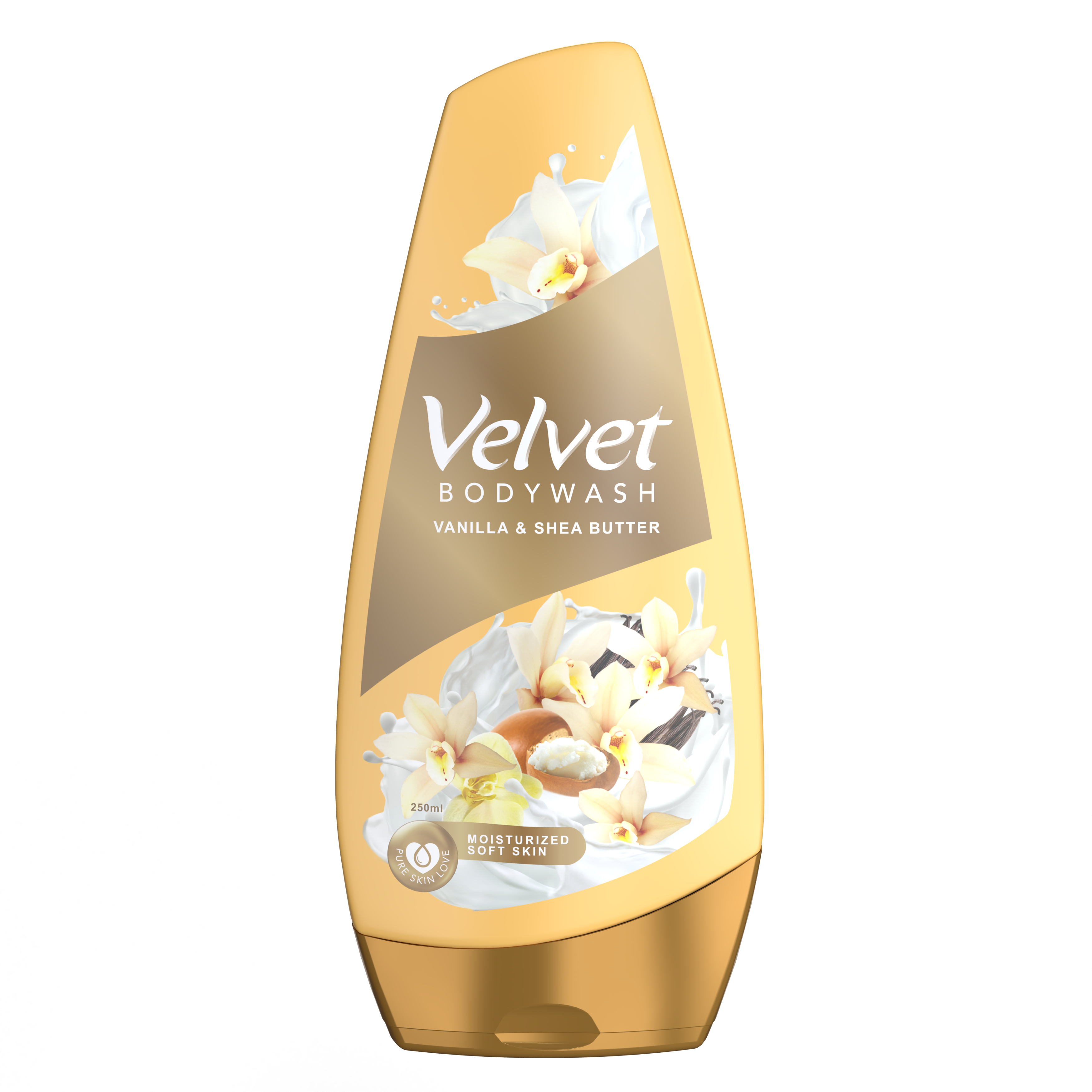 Velvet-Body-Wash-Vanilla Velvet Body Wash Vanilla & Shea Butter 250ML - Image 1