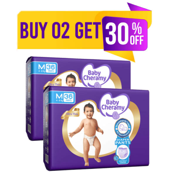 BUY 02 Baby Pull ups Medium 36s & SAVE 30%