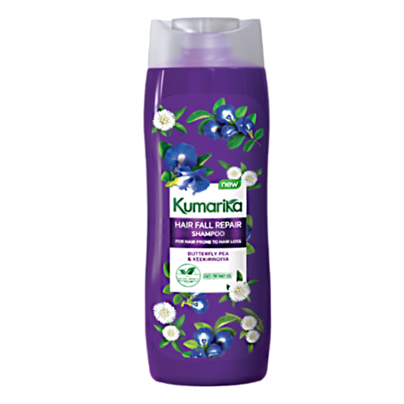 Kumarika Hair Fall Repair Shampoo 80ML with Butterfly Pea and Keekiridiya Kumarika Hair Fall Repair Shampoo 80ML with Butterfly Pea and Keekiridiya