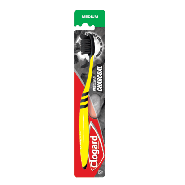 Clogard Toothbrush Charcoal - Medium