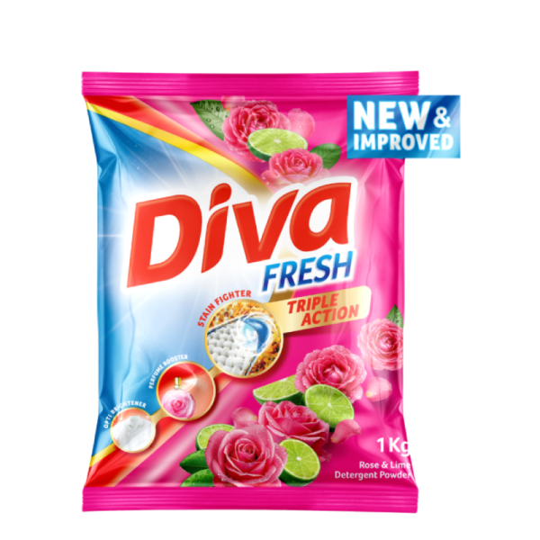 Diva Fresh Rose & Lime 500G